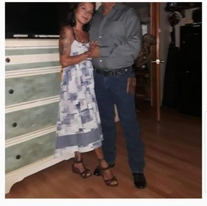 Vera Wang dress with pockets🚩FIRM🚩